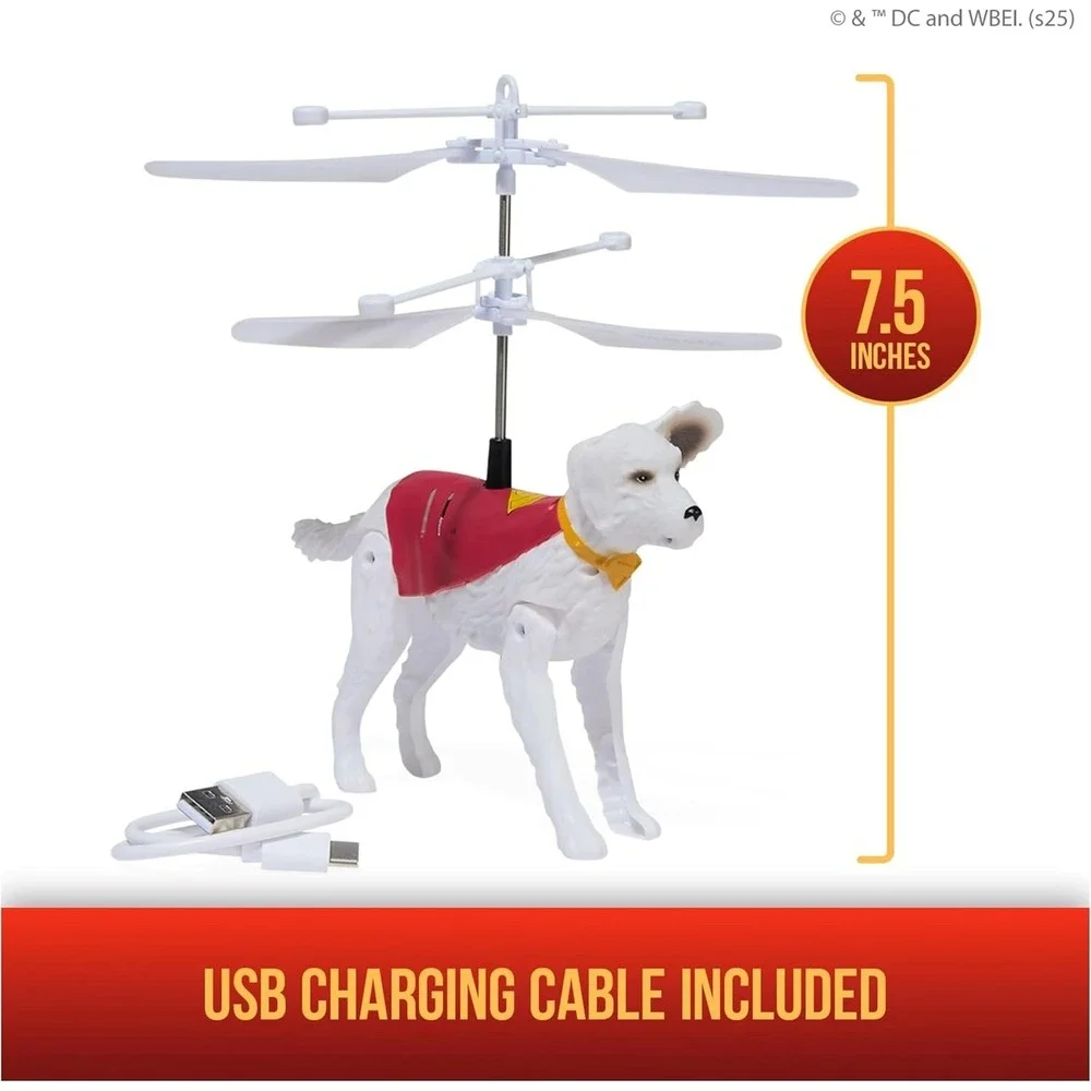 DC Studios Superman Up in the Sky Flying Krypto Hand Controlled‎ Toy Spin Master
